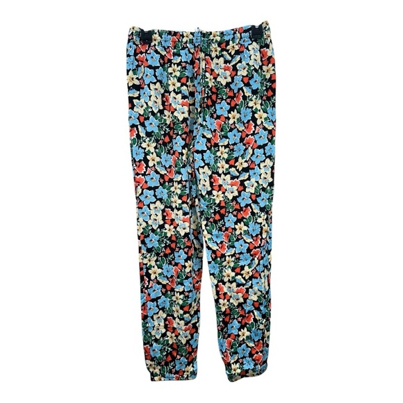 ZARA Woman Floral Print Jogger Pants | Size S | Boho Style - Picture 3 of 11